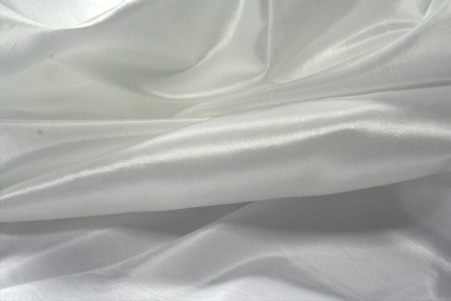 Fabric by the Yard - Solid Taffeta - White