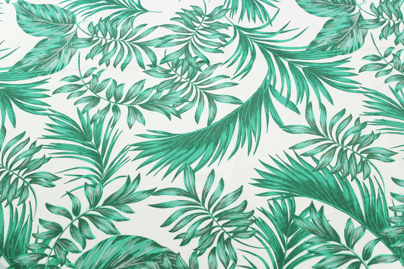 Fabric by the Yard - Tropical Paradise - Green