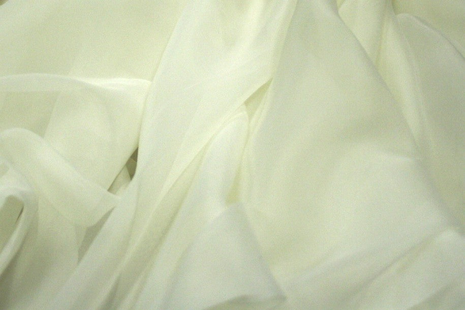 Fabric by the Yard - Voile - Ivory