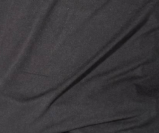 Fabric by the Yard - Peachskin Knit - Black