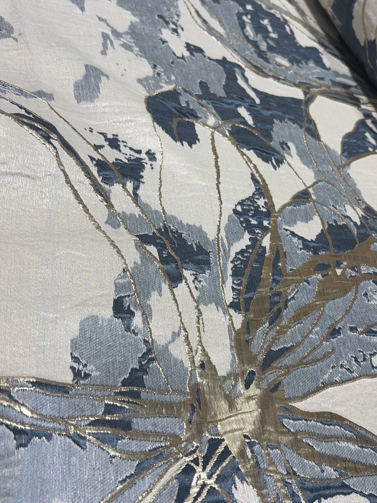 Fabric by the Yard - Jasmine - Slate