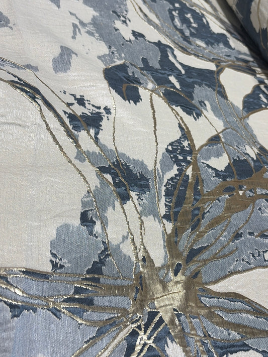 Fabric by the Yard - Jasmine - Slate