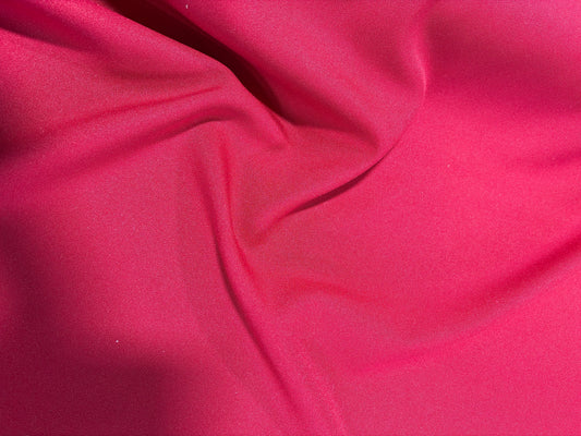 Fabric by the Yard - Polyester - Cranberry