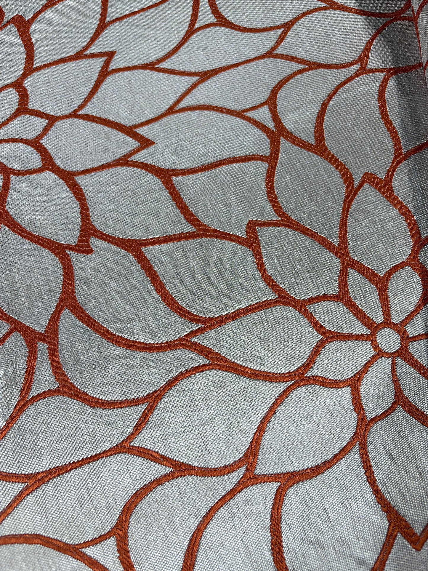Fabric by the Yard - Daisy Orange