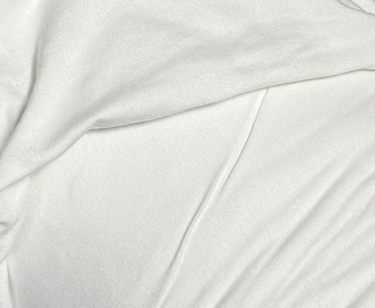 Fabric by the Yard - Jersey - White