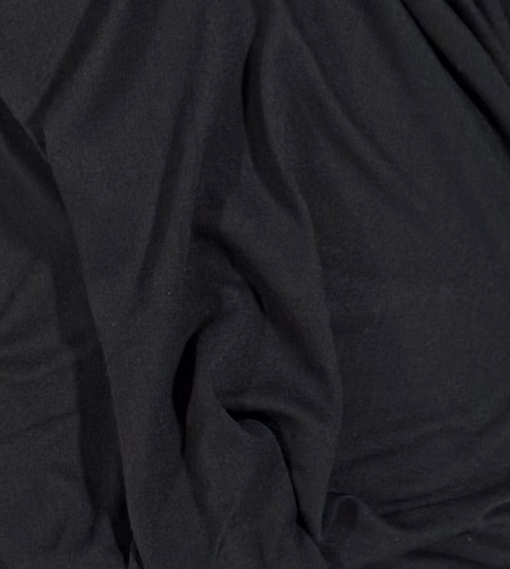 Fabric by the Yard - Lightweight Tricot - Black