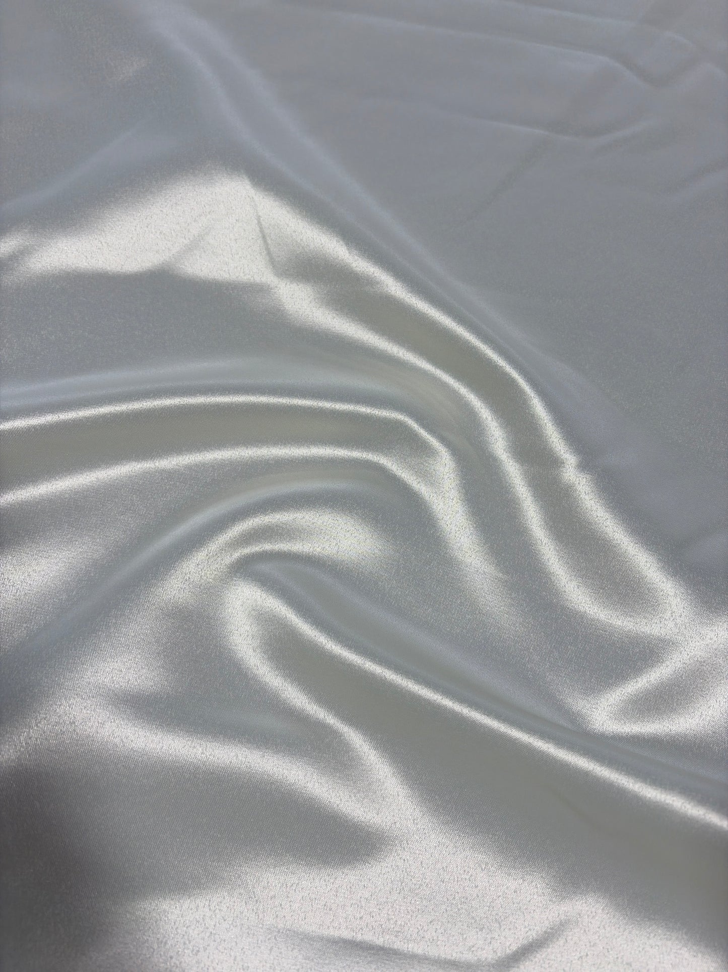 Fabric by the Yard - Lamour Matte Satin - Ivory