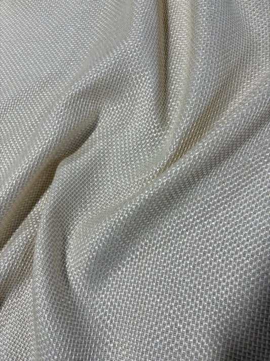 Fabric by the Yard - Jute Linen - Ivory