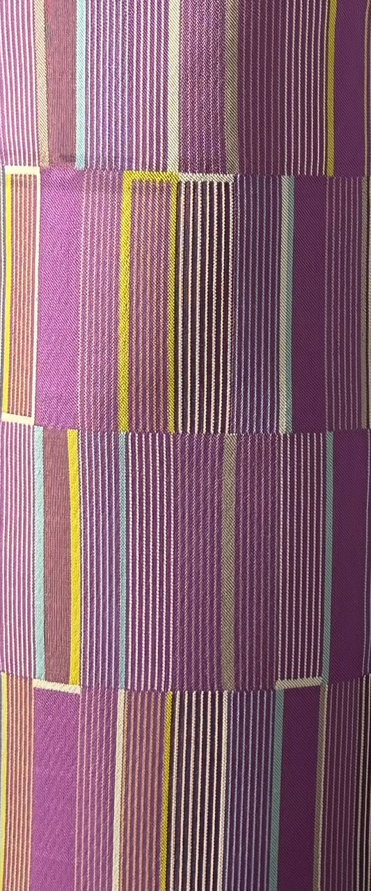 Fabric by the Yard - Upholstery - Striped Purple