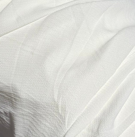 Fabric by the Yard - Georgette- White