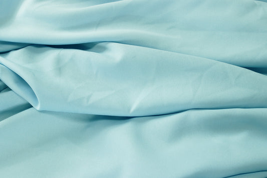 Fabric by the Yard - Polyester Poplin - Baby Blue