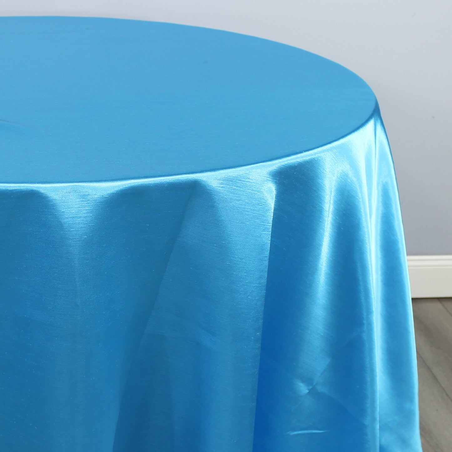 Fabric by the Yard - Shantung Satin - Turquoise