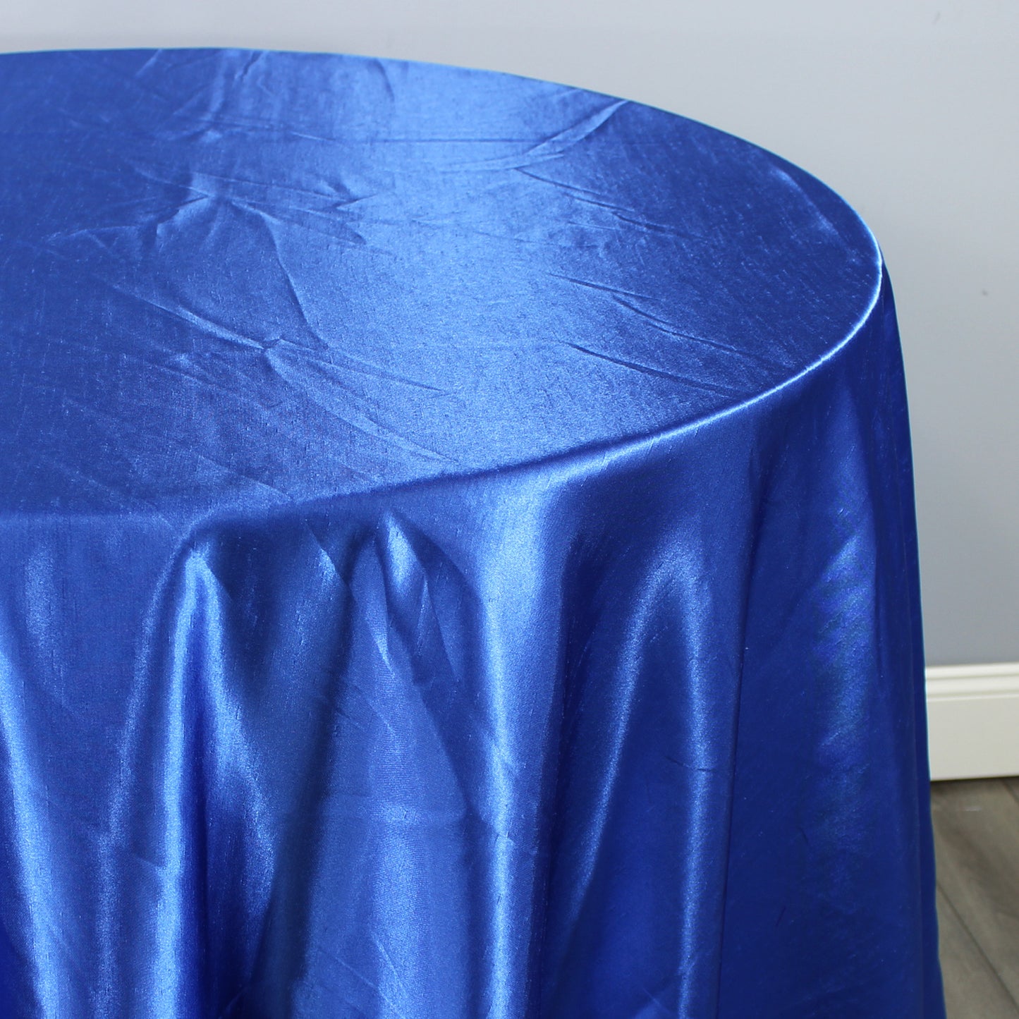 Fabric by the Yard - Shantung Satin - Royal