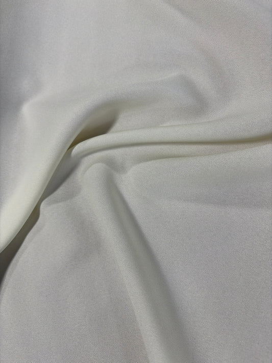 Fabric by the Yard - Polyester - Ivory