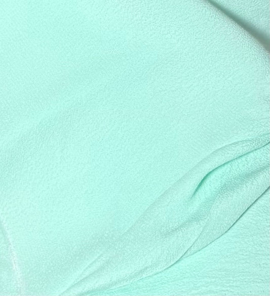 Fabric by the Yard - Viscose Crepe - Mint Green