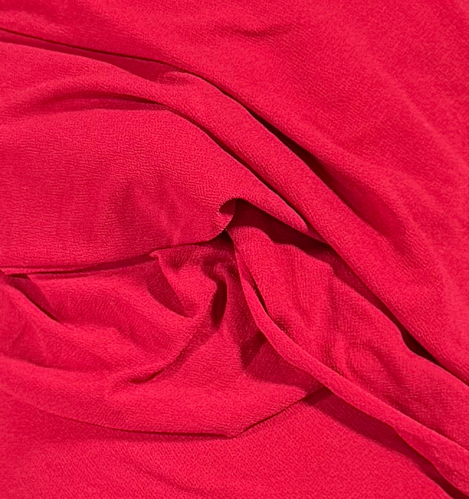 Fabric by the Yard - Crepe Knit - Red