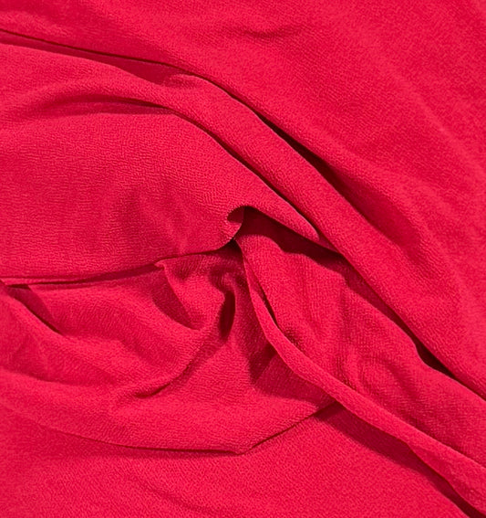 Fabric by the Yard - Crepe Knit - Red