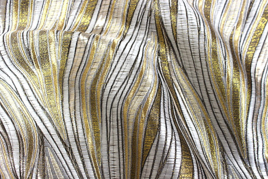 Fabric by the Yard - Allure - Gold