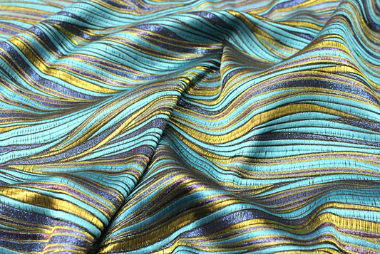 Fabric by the Yard - Allure - Peacock