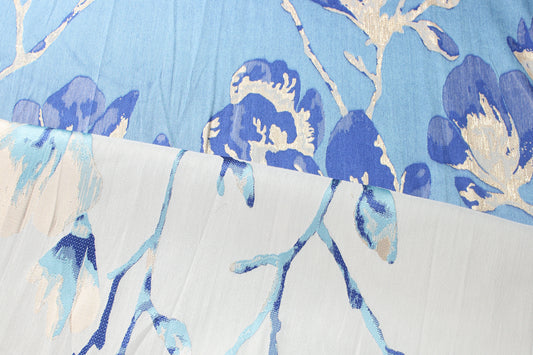 Fabric by the Yard - Astoria - Aquamarine