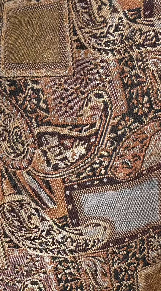 Fabric by the Yard - Upholstery - Multicolored Brown