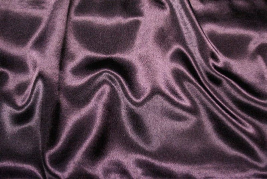 Fabric by the Yard - Crepe Back Satin (Premium) - Lt Plum