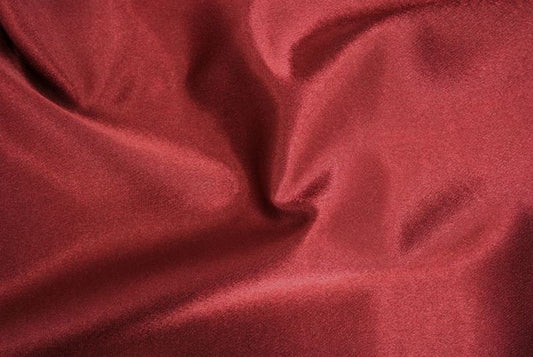 Fabric by the Yard - Faux Silk Dupioni - Cranberry
