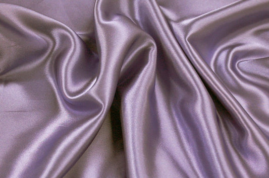 Fabric by the Yard - Charmeuse Satin - Lilac