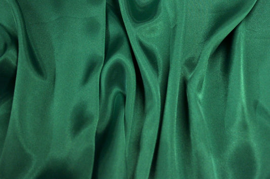 Fabric by the Yard - Charmeuse Satin - Jade