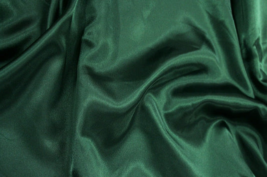 Fabric by the Yard - Charmeuse Satin - Hunter