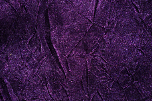 Fabric by the Yard - Crushed Bichon - Plum
