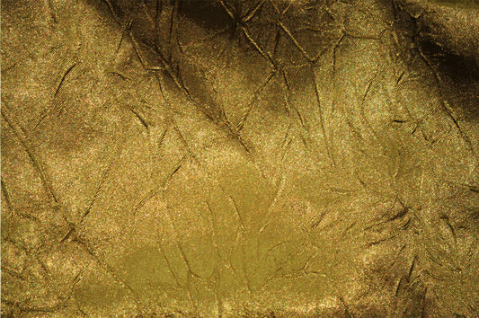 Fabric by the Yard - Crushed Bichon - Dark Gold