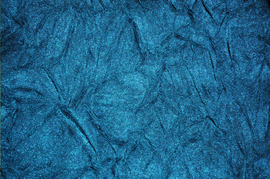 Fabric by the Yard - Crushed Bichon - Teal