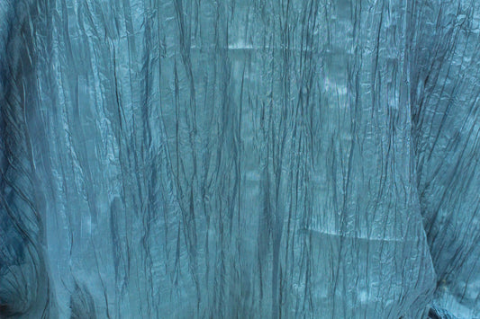 Fabric by the Yard - Crushed Taffeta - Seafoam