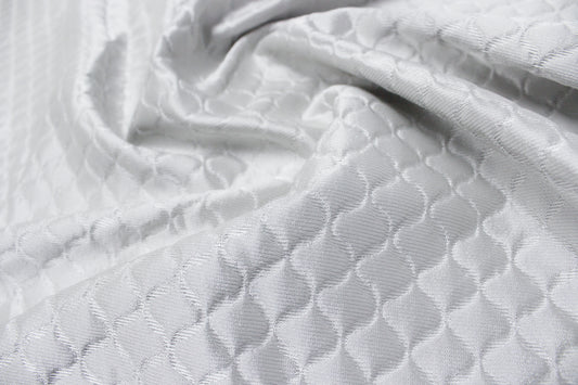 Fabric by the Yard - Curtis - White