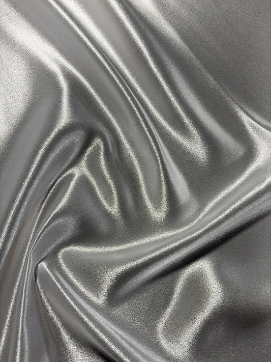 Fabric by the Yard - Crepe Back Satin - White (Premium)