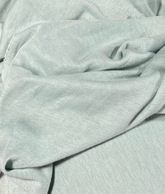 Fabric by the Yard - Interlock - Mint Green