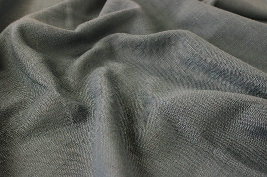 Fabric by the Yard - Dublin Linen - Flint