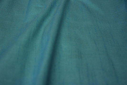 Fabric by the Yard - Faux Silk Dupioni - Seafoam