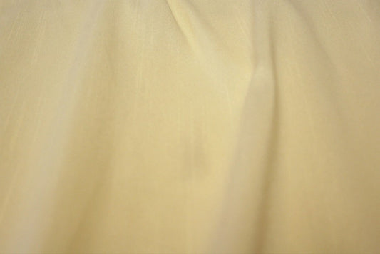 Fabric by the Yard - Faux Silk Dupioni - Cream