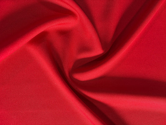 Fabric by the Yard - Polyester Red