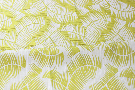 Fabric by the Yard - Fern - Citron