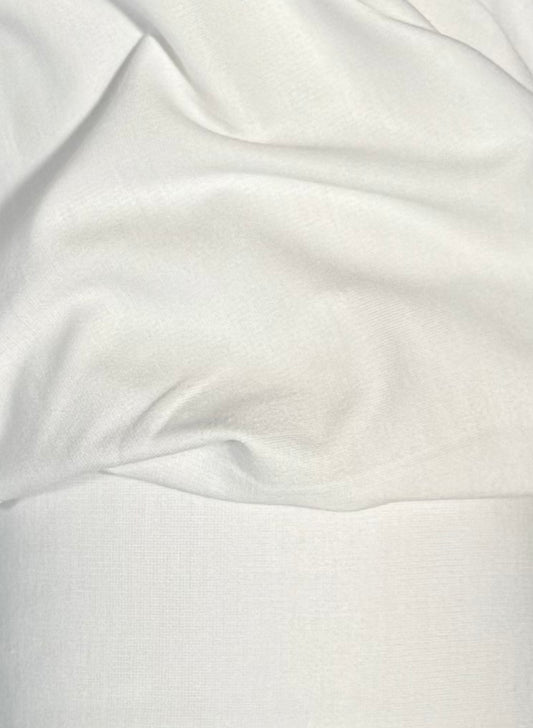 Fabric by the Yard - Interlock - White