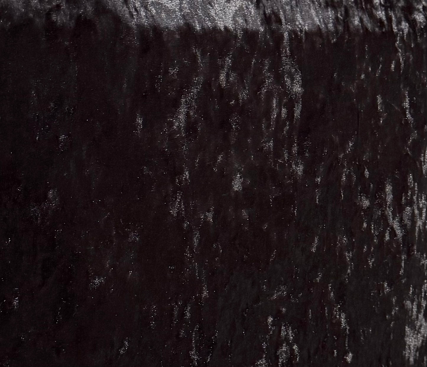 Fabric by the Yard - Ice Velvet - Black