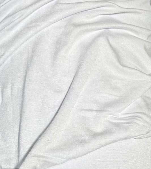 Fabric by the Yard - Jersey - White