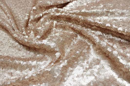 Fabric by the Yard - Glitz Sequins - Champagne