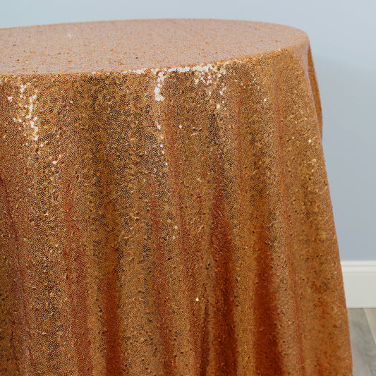 Fabric by the Yard - Glitz Sequins - Copper