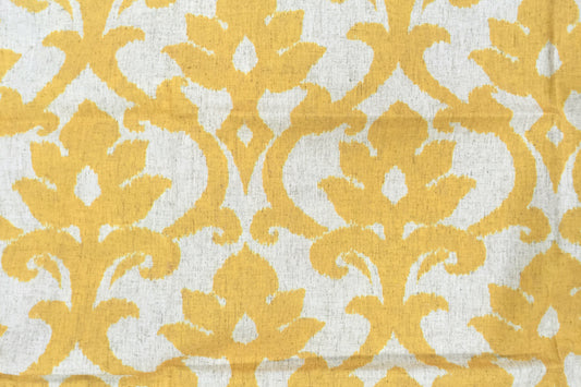 Fabric by the Yard - Ikat - Yellow