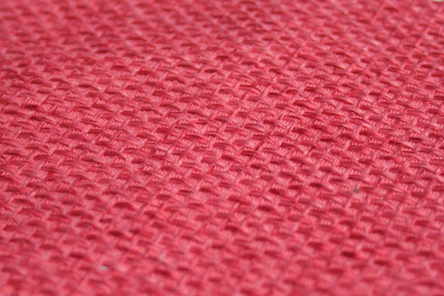 Fabric by the Yard - Jute Linen - Coral