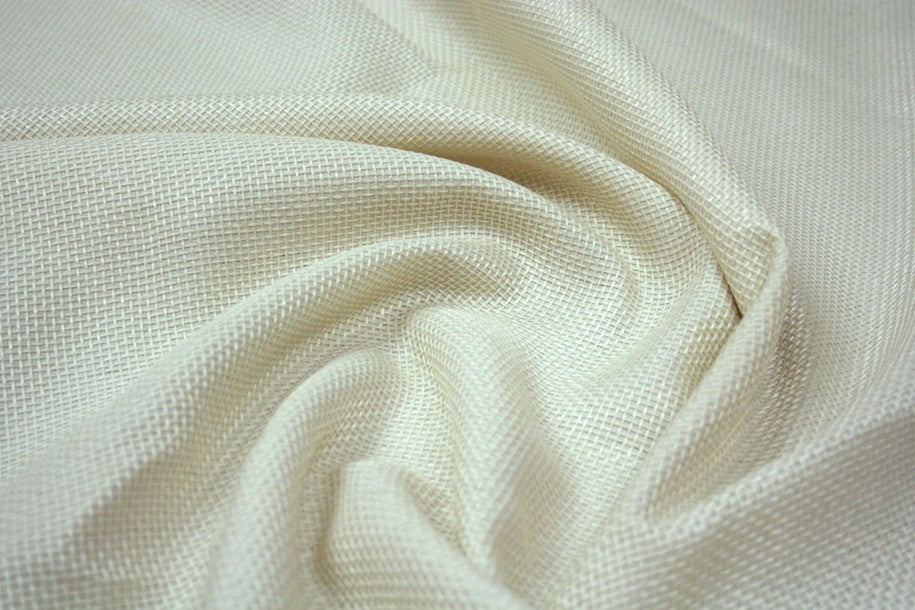 Fabric by the Yard - Jute Linen - Ivory
